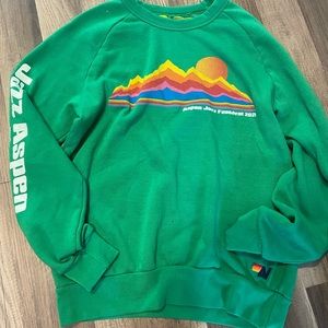 Aviator Nation sweatshirt “jaz aspen snowmass”